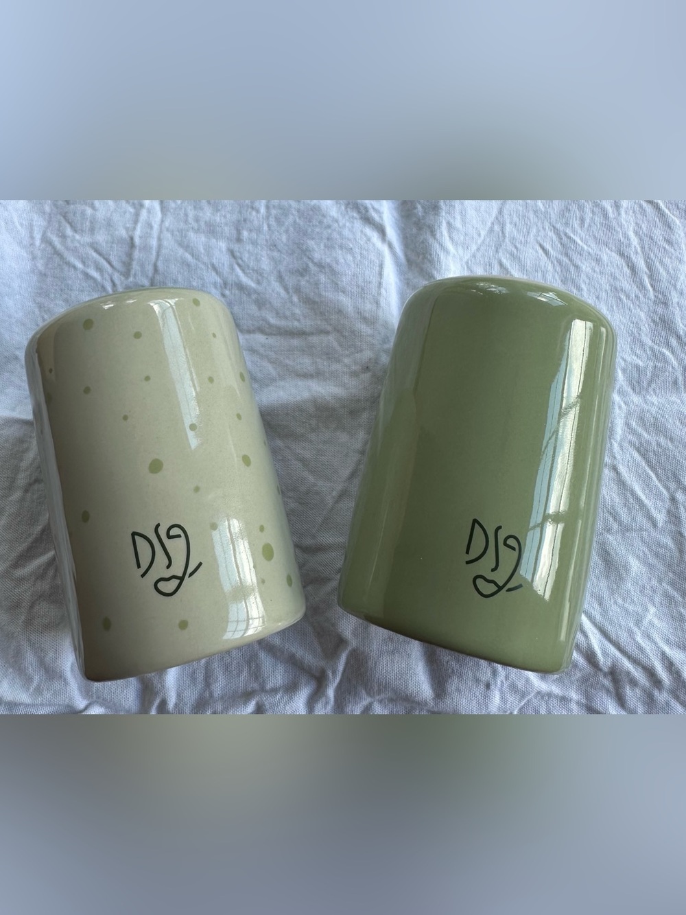 Set of Two Salt and Pepper Shakers